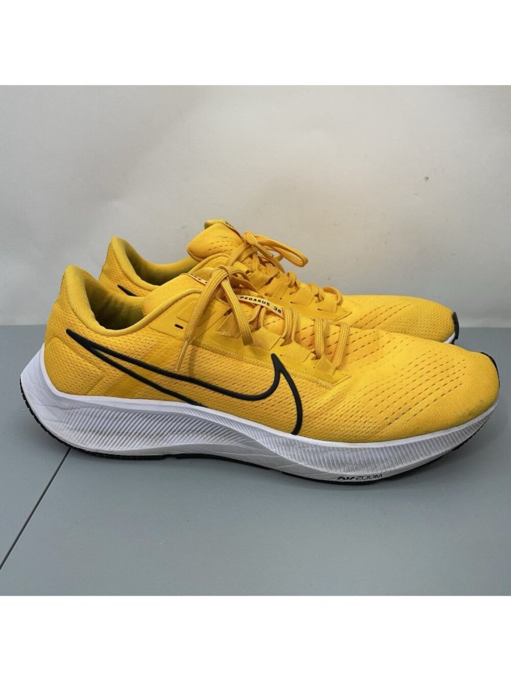 Nike Air Zoom Pegasus 38 TB Sneakers Shoes Running Training Yellow Mens 14